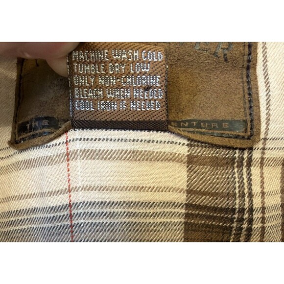 Vtg North River Barn Coat Chore Jacket Tan Men XL Corduroy Grunge Streetwear - Picture 12 of 15